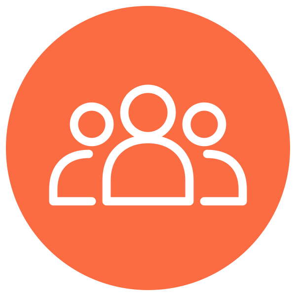 Brandcraft communications partnership coral icon