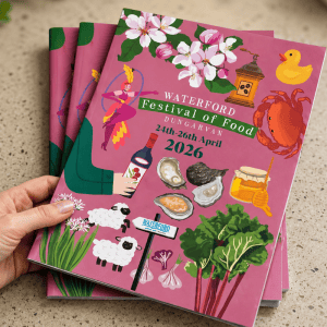 Waterford Festival of Food programme brochure, a communications and design project by Brandcraft Communications.